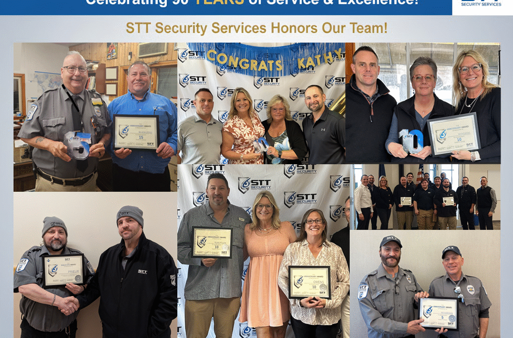 Celebrating Dedication & Excellence at STT Security